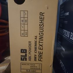  6 Brand New Fire Extinguisher  $40 Ea 