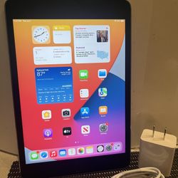Apple iPad MINI 4 16GB WiFi 7.9” iPad—Space Gray complete with lightning cable and Charger 