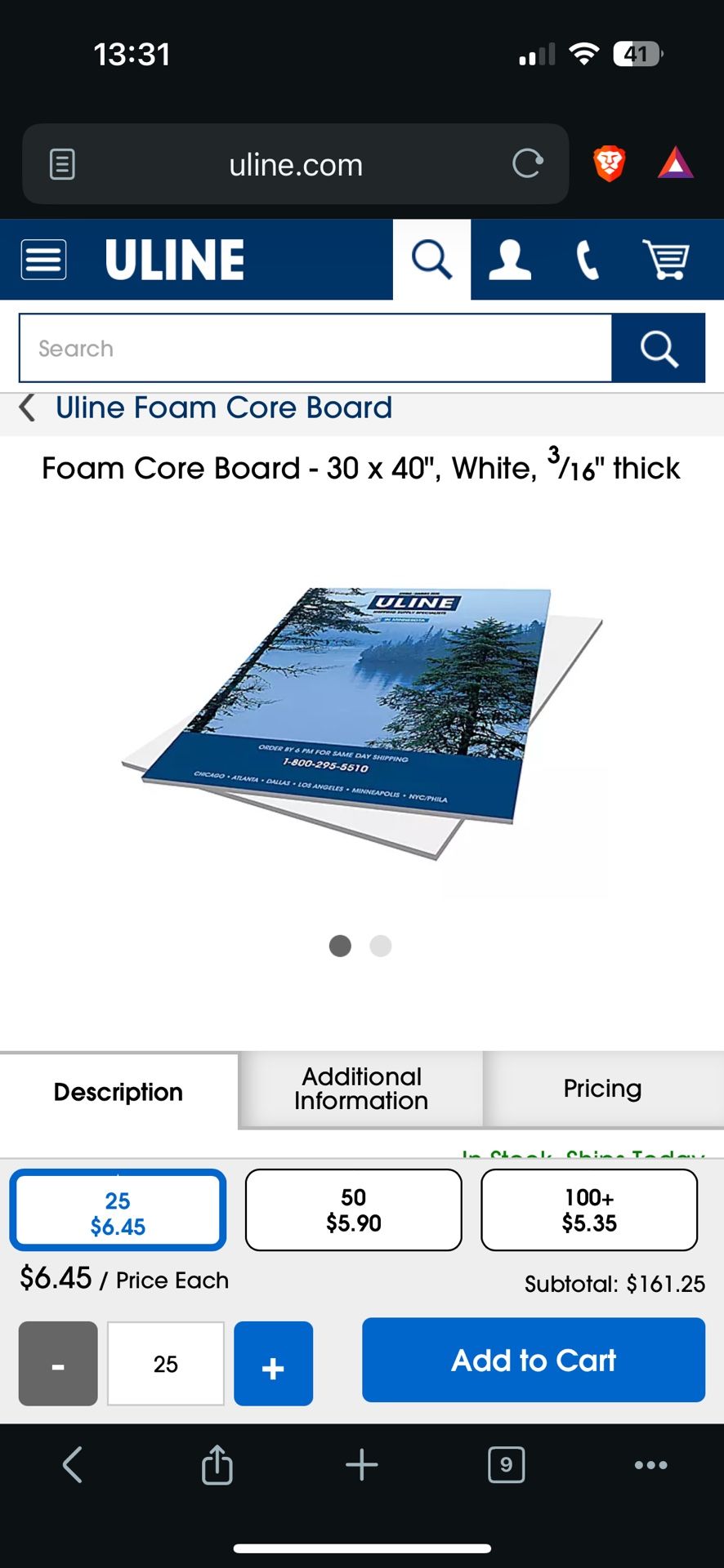 Foam Core Board