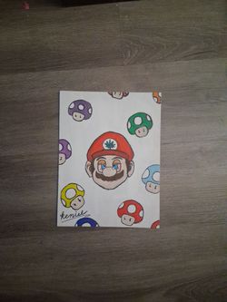 A High and happy Mario