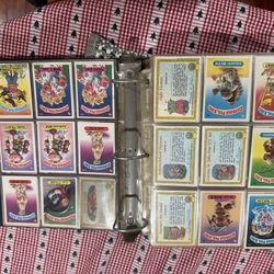 Vintage Garbage pail stickers series one series 2, series 3 almost complete