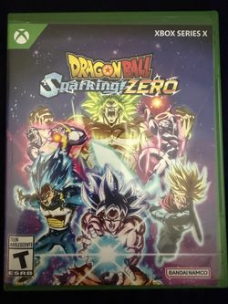 Dragon ball sparking zero Xbox series X