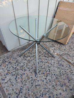 Glass table