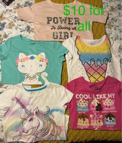 T-shirts for girls $10 for all