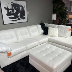 Sectional In Stock For Immediate Delivery 
