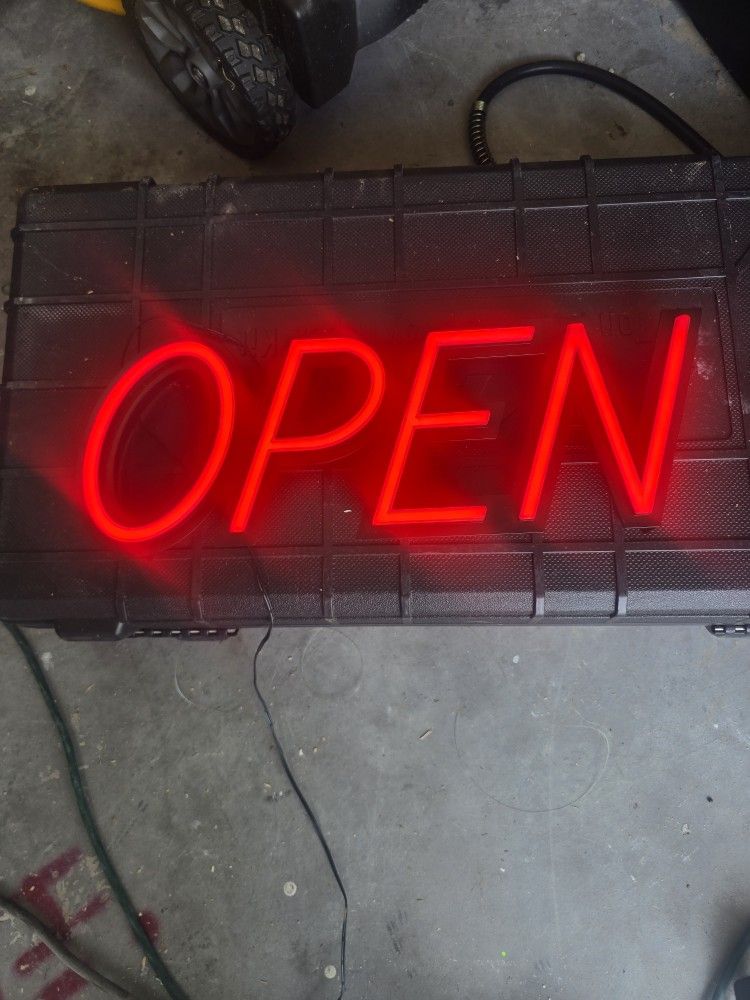 Open Sign