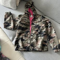 Volcom Camouflage Jacket For Junior Size Or Small Adult