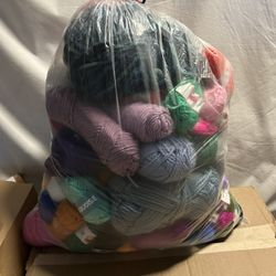 Large Assortment Of New Yarn