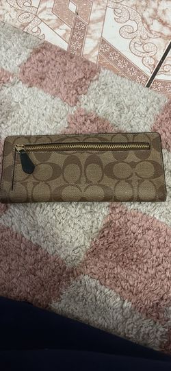 Coach and wallet