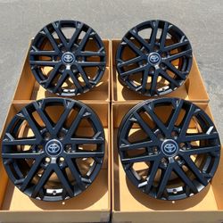 18” Toyota Tundra Sequoia 2023-2026 OEM Rims Satin Black