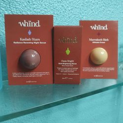 WHIND  Brightening Snail Serum, Night Serum, And Ultimate Cream
