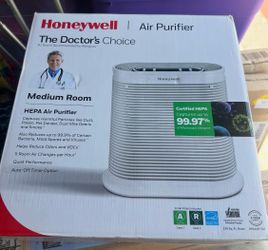 Honeywell HPA105 HEPA Air Purifier Medium Room
