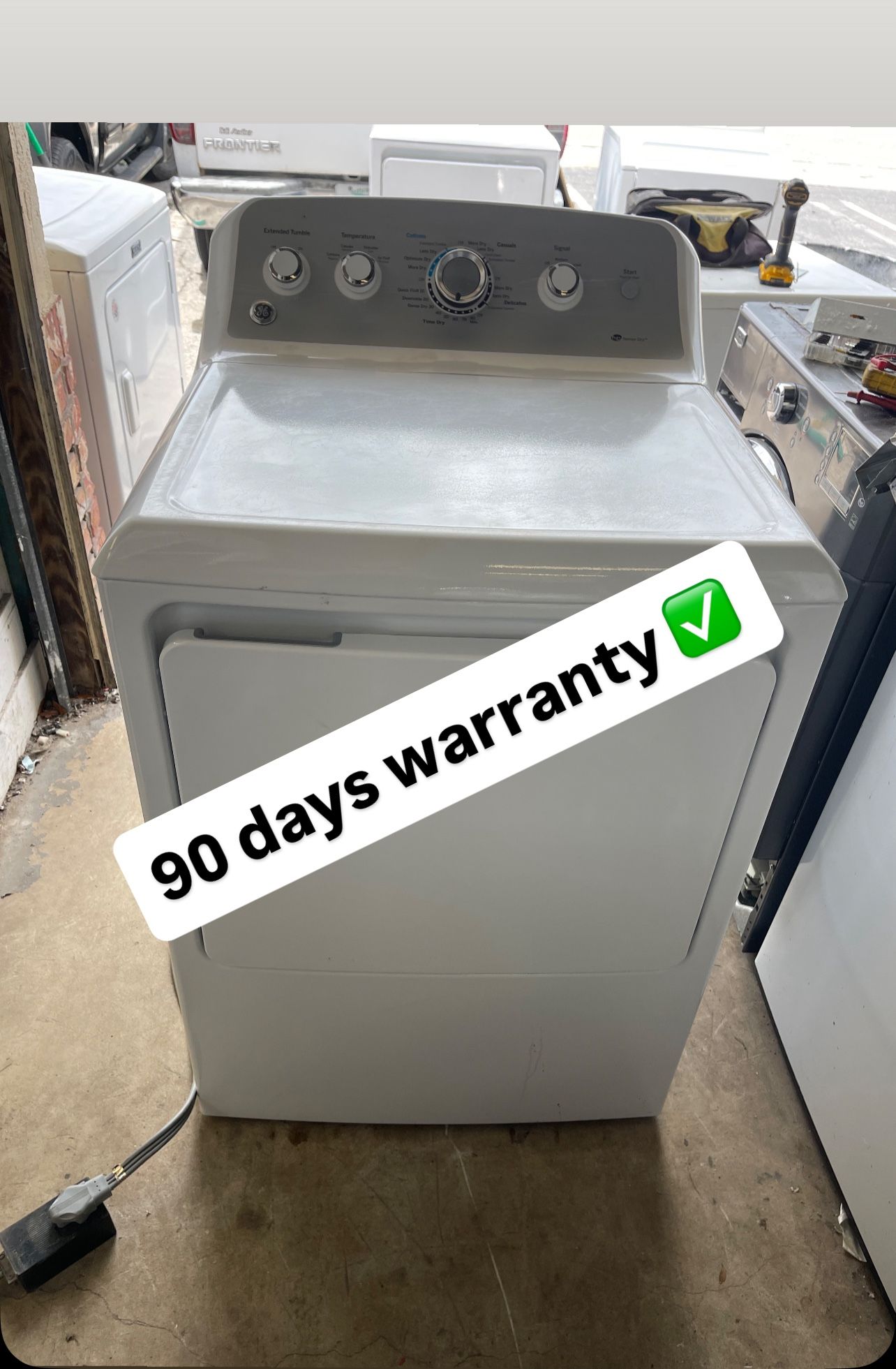 Ge Dryer 90 days warranty ✅ Secadora 