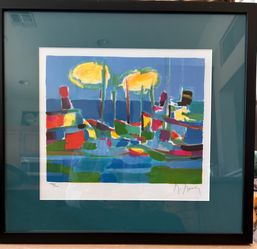 Lithograph by Marcel Molly