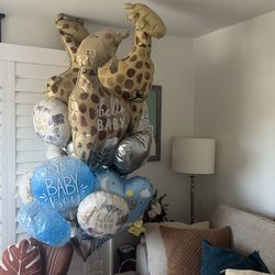Baby shower balloons