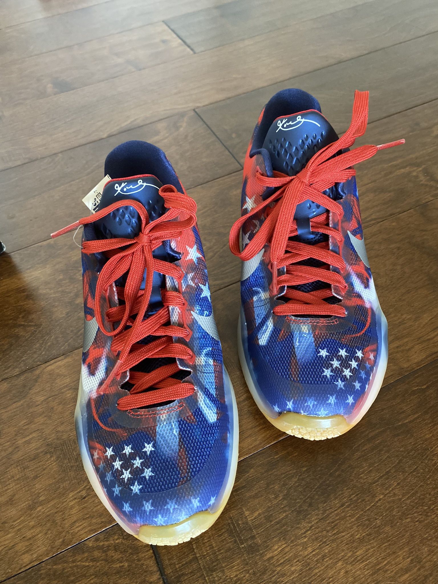 Nike Kobe X Independence Day Color: Blue/ Red Size