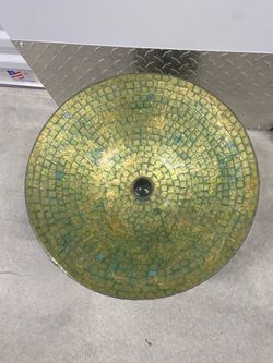 Fancy mosaic centerpiece bowl