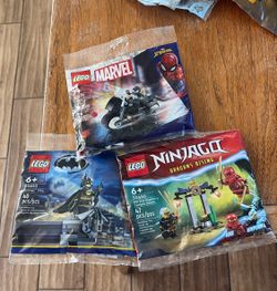 LEGO Polybag Batman Spiderman Ninjago