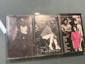 Janet Jackson Whitney Houston Pretty in Pink Cassette Tapes Lot