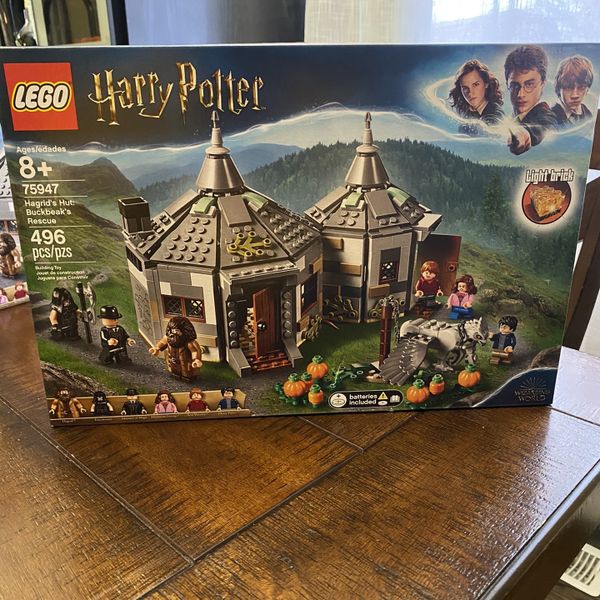 lego harry potter hagrid's hut hippogriff rescue set