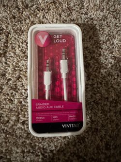 Vivitar Braided Audio Aux Cable