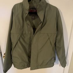 Eddie Bauer Mens Jacket With Hood. Size Small 
