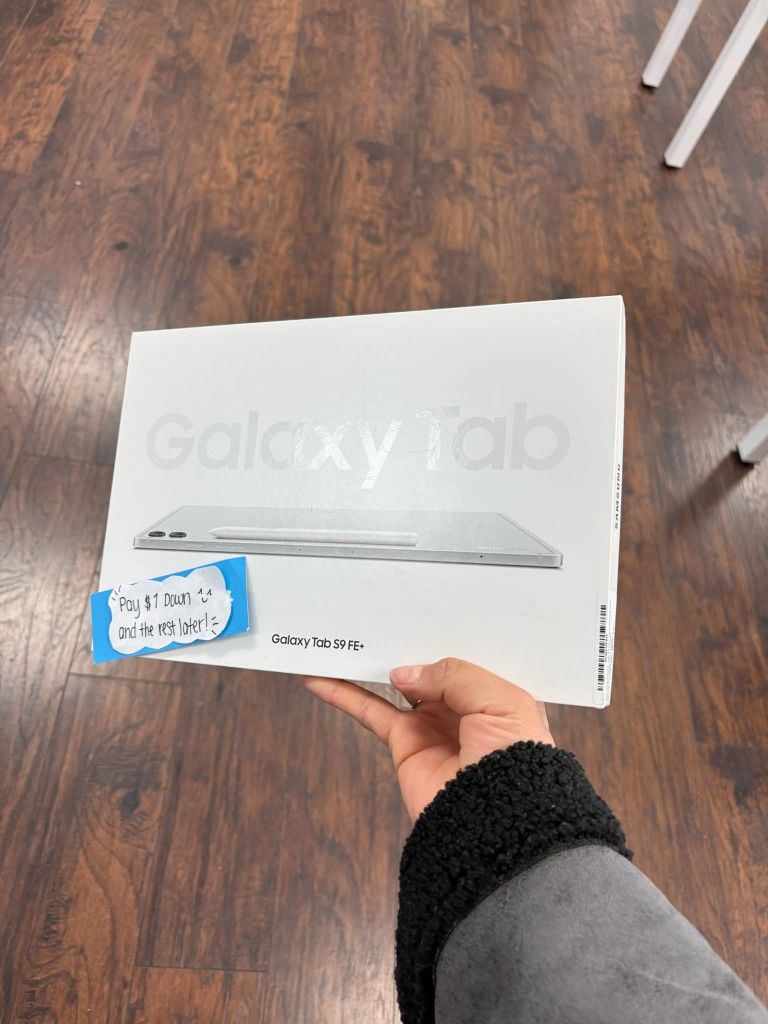 Samsung Galaxy Tab S9 FE Plus Tablet - $1 To Take it Home same Day and Pay the Rest later!