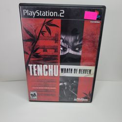 Playstation 2 PS2 - Tenchu Wrath Of Heaven (No Manual Rep Artcover)