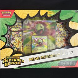 Pokemon Ascended Heroes Mega Meganium ex Box 