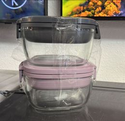 Bentgo Glass Salad Container, 2-Pack