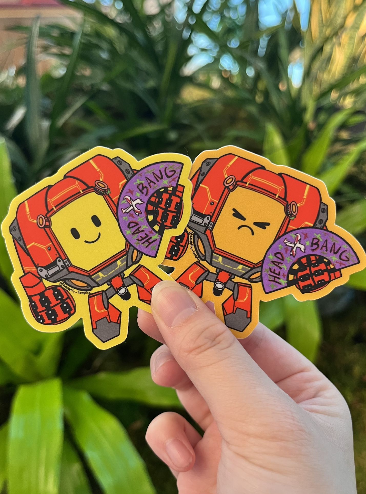 Excision Home bot Stickers