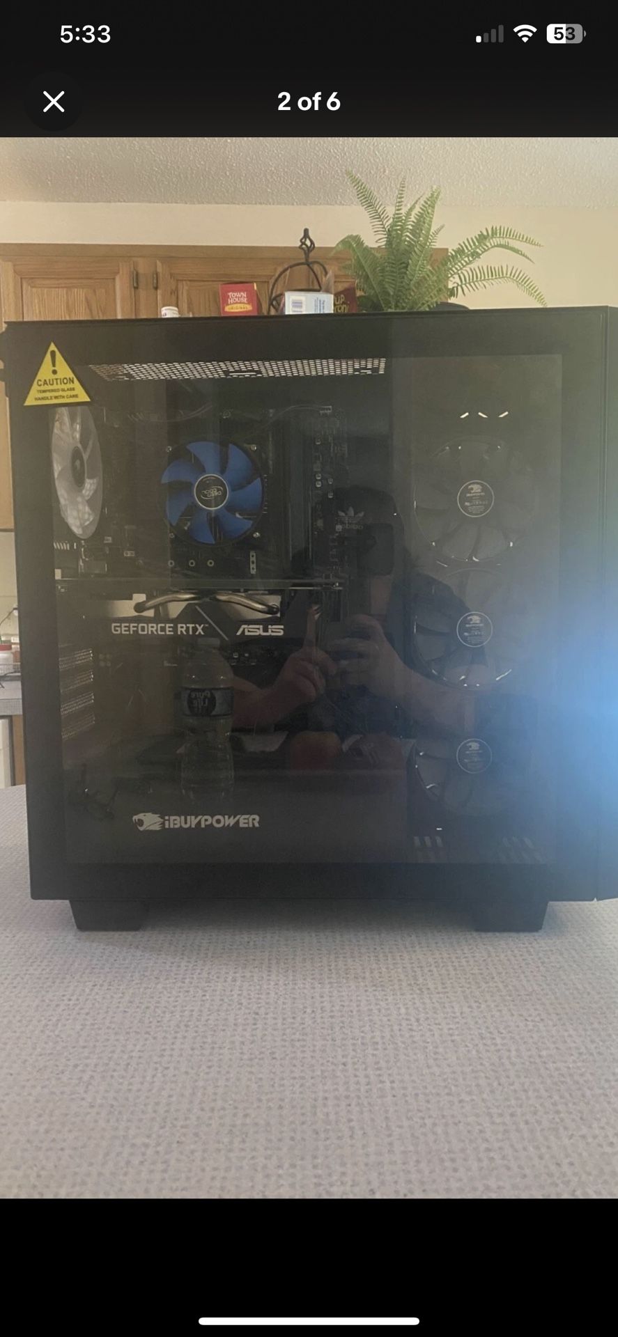 iBUYPOWER Gaming PC Computer Desktop 1000iV2Intel i7-10700F NVIDAGEFORCE RTX2060