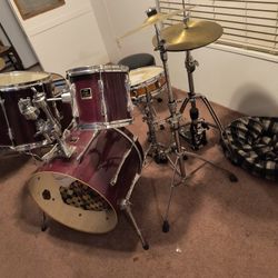 6 Piece Drums Set 