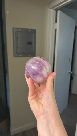 Fluorite Crystal Sphere 