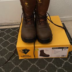 Steel Toe Men’s Work Boots 