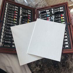 Paint Kit With Canvas