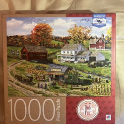 MB 1000 Piece Puzzle Bob Fair 