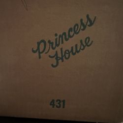 VINTAGE PRINCESS HOUSE HERITAGE DESIGN LARGE PEDESTAL SNIFTER GLASS BOWL VASE