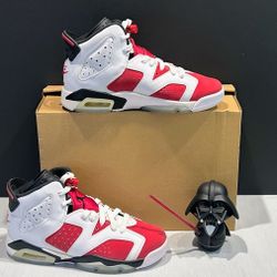 Nike Air Jordan 6 Retro ‘Carmine - 2021’: GS Youth Size 5.5Y