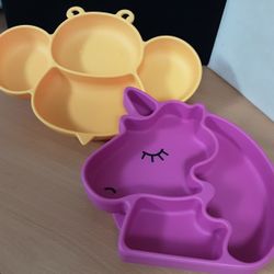 SILICONE DISHES for TODDLER, 