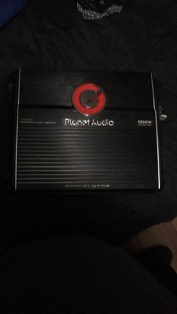 Planet audio amp good condition
