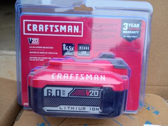 Craftsman 20 Volt 6.0 AH battery 