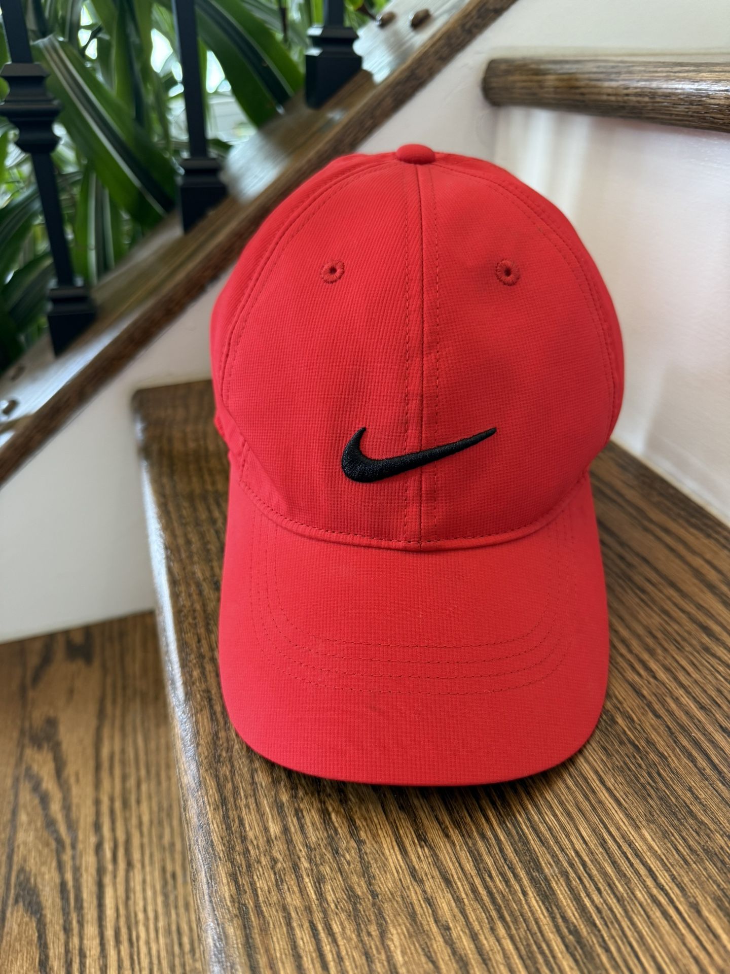 Nike Red Cap - Velcro Closure