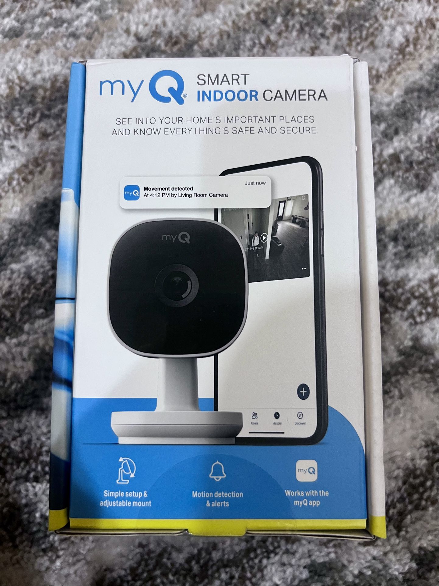 MyQ Smart Indoor Camera - BRAND NEW!