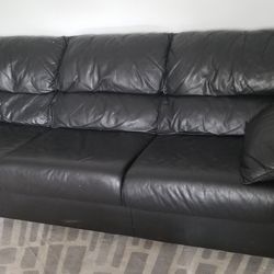 Black Leather couch