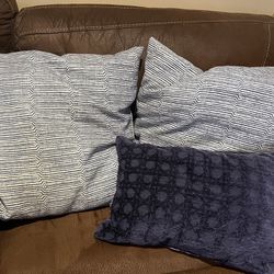 Set Of 3 couch Or Throw Pillows 