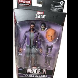 Marvel Legends Series T'Challa Star-Lord Action Figure