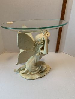 Cedar Creek Fairy Glass Plate - 13 In Diameter