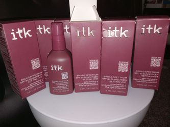 Itk sunscreen setting sprays