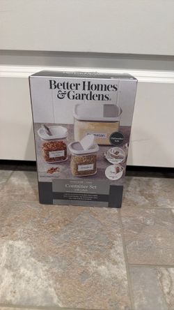 Better Homes & Gardens Container Set With Labels